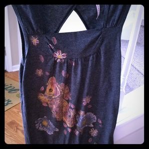 Open back fish design tank